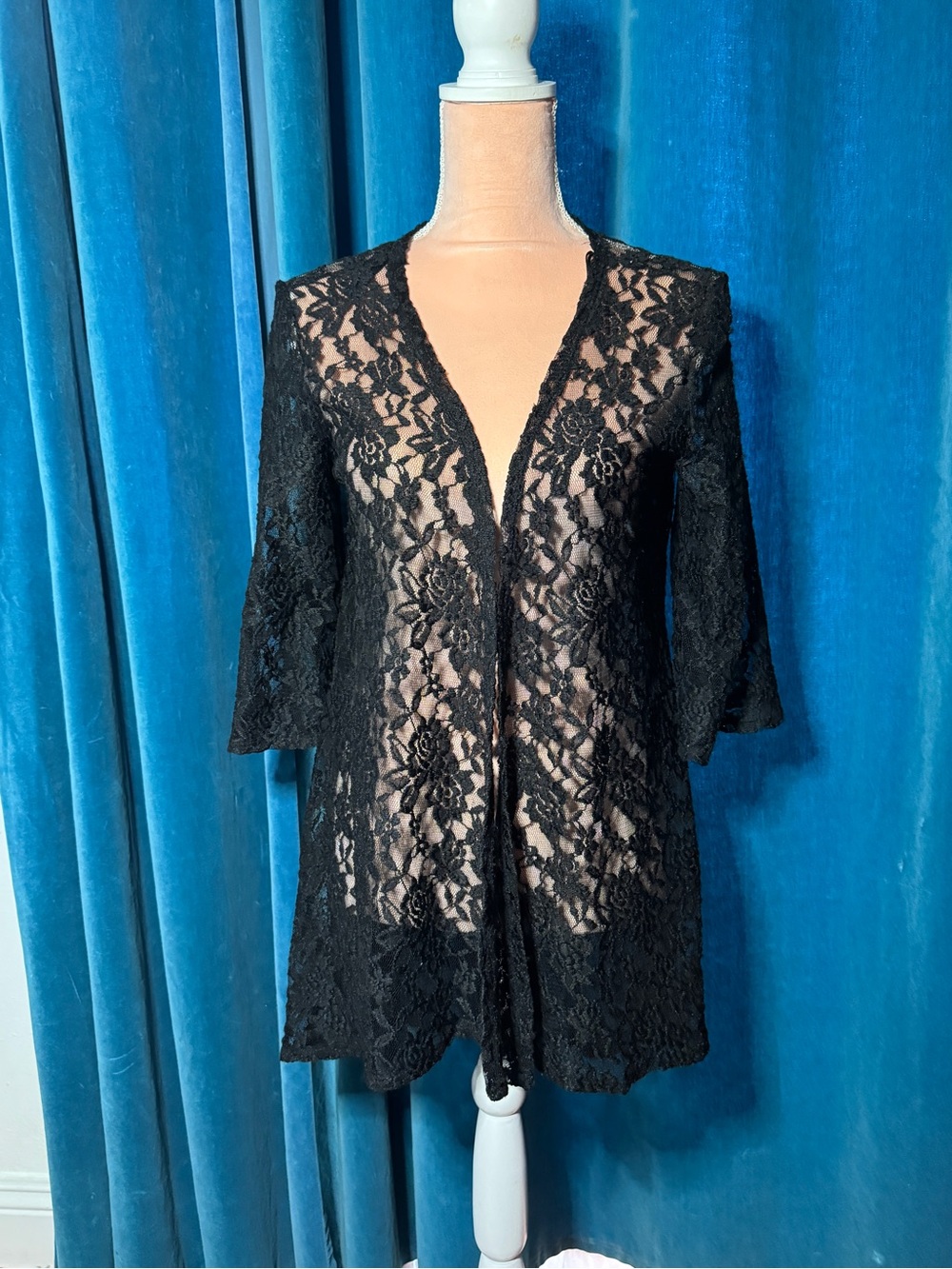 Gothic lace cardigan